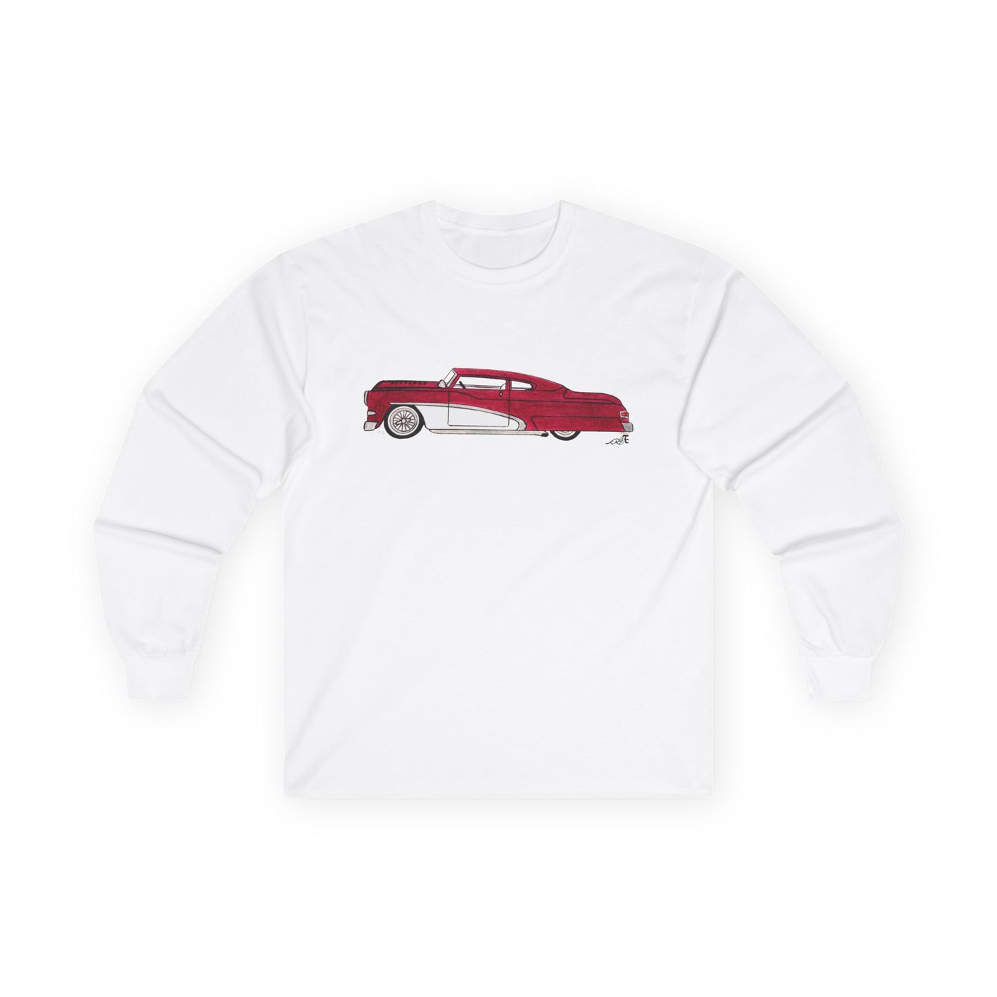 Red Runs Deep Softstyle Long Sleeve Tee